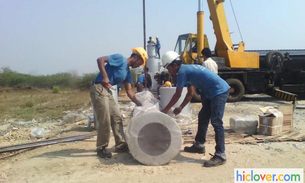 waste incinerator chimney