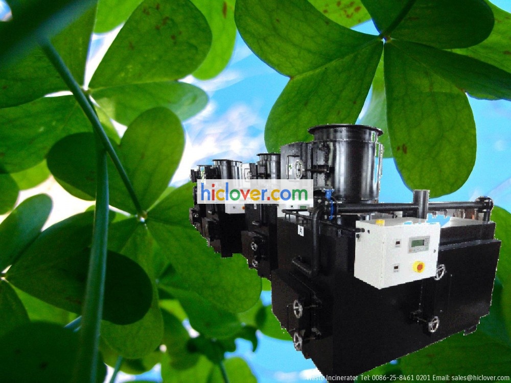 infectious waste pyrolysis machine china